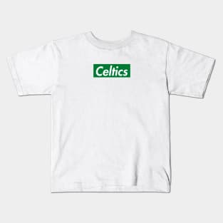 Celtics Box Logo 2 Kids T-Shirt